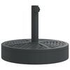 vidaXL Skėčio nuo saulės pagrindas 38/48mm skersmens stulpams, 25kg