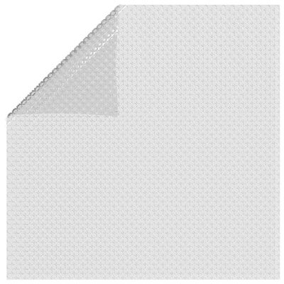 vidaXL Saulę sugerianti baseino plėvelė, pilkos spalvos, 549x274cm, PE