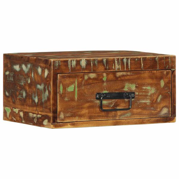 vidaXL Prie sienos montuojamos naktinės spintelės, 2vnt., mediena