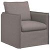 vidaXL Sofa Tortora 75 x 82 x 85 cm audinys