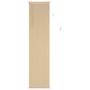 vidaXL Venecijos žaliuzės &Scaron;viesiai ruda su ra&scaron;tu 213 x 50 cm 25 mm PVC