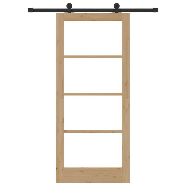 vidaXL Slankios durys ORKDAL Natūrali 86 x 198,5 cm