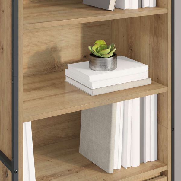 vidaXL Auk&scaron;ti spintelės 2 pcs Meistrų ąžuolas 60 x 36 x 200 cm