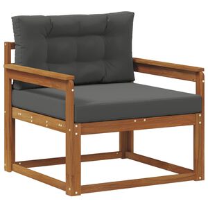 vidaXL Lauko Vidurinis Sofa Natūrali