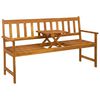 vidaXL Sodo suolelis 158 x 55 x 89 cm Kietos akacijos mediena Natūrali