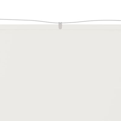 vidaXL Vertikali markizė, baltos spalvos, 140x1200cm, oksfordo audinys