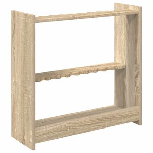 vidaXL Biliardo lazdos stovas Apdirbta mediena 60 x 20 x 57 cm