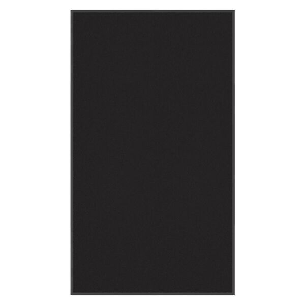 vidaXL Durų kilimėlis, juodos spalvos, 115x200cm