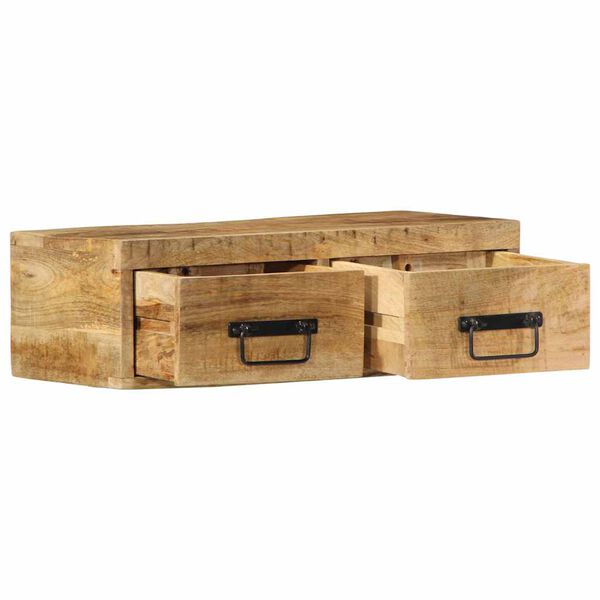 vidaXL Sieninė televizoriaus spintelė, 60x30x19cm, mango mediena