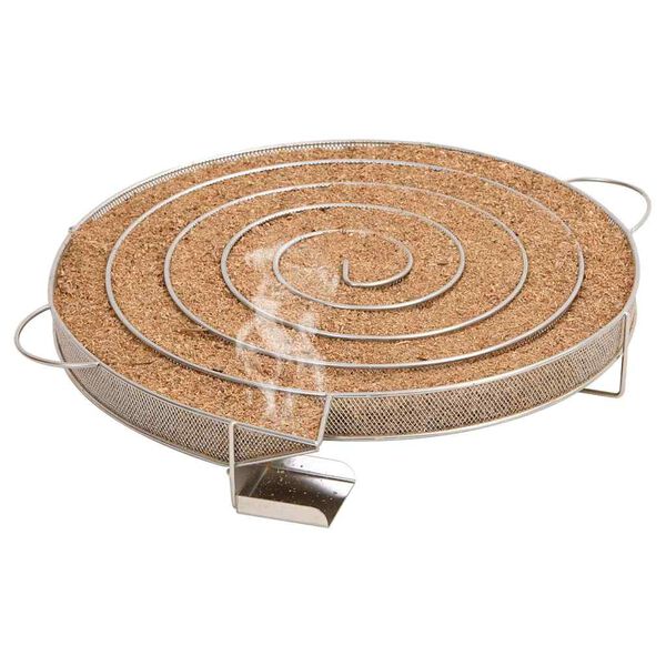 vidaXL &Scaron;alto rūkymo generatorius, apvalus 33.5 cm, plienas