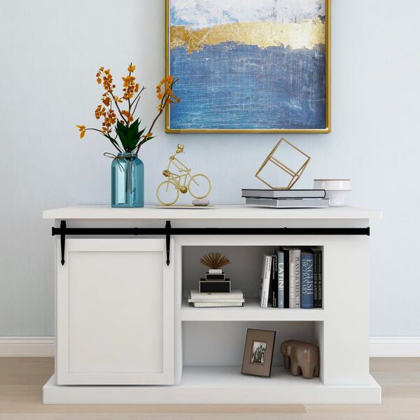 vidaXL Stumdomų spintelės durelių sistemos rinkinys, 152cm, plienas