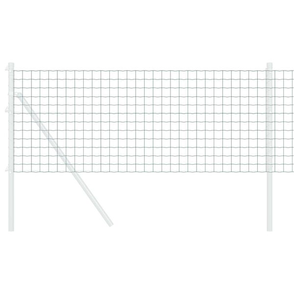 vidaXL Euro tvora Žalia 0,6 x 50 m PVC padengta geležis