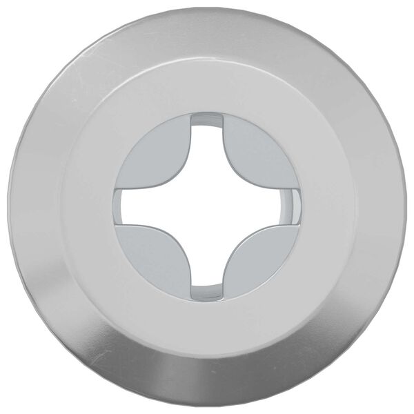 vidaXL Užrakto veržlė 12 pcs Nikelio M6 x 25 mm Plienas