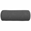 vidaXL Pagalvės 2 pcs Tamsiai pilka &Oslash; 25 x 70 cm Kordūrinis audinys