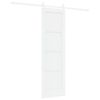 vidaXL Slankios durys ORKDAL 61 x 198,5 cm Apdirbta mediena Balta