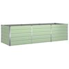 vidaXL Lovelis Pastelinė žalia 290 x 100 x 75 cm Galvanizuotas plienas