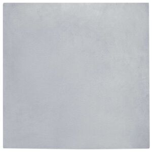 vidaXL Dirbtinio triu&scaron;io kailio kilimas Olite Pilka 160 x 160 cm