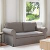 vidaXL Sofa Taupe 215 x 82 x 80 cm audinys