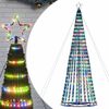 vidaXL LED Kalėdų eglutė 1028 LED Spalvingi 403 cm