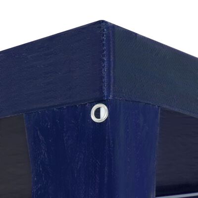 vidaXL Proginė palapinė, mėlynos spalvos, 3x12 m, PE