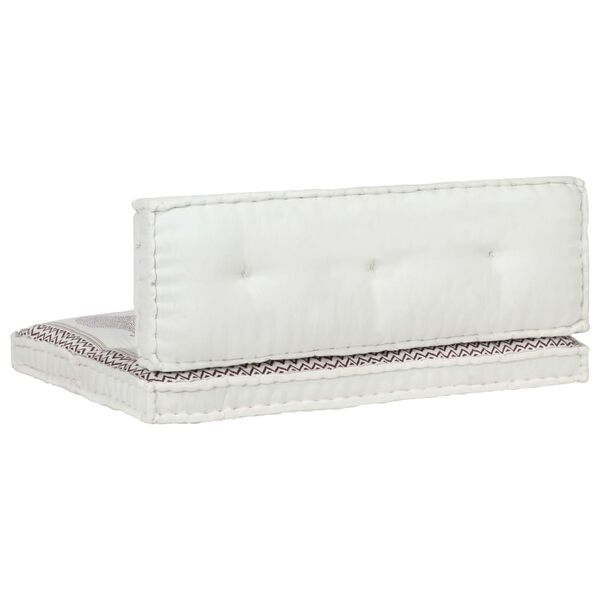 vidaXL Sodo pagalvėlių paletėms rinkinys, 2vnt., su ra&scaron;tais