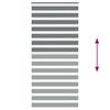 vidaXL zebrinės žaliuzės 95x230 cm audinio plotis 90,9 cm poliesteris