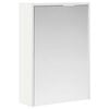 vidaXL Vonios veidrodžio spinta su lentyna Balta 43 x 16 x 62.5 cm