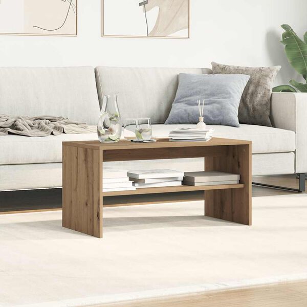 vidaXL TV spintelė, artisano ąžuolo, 80x40x40cm, apdirbta mediena