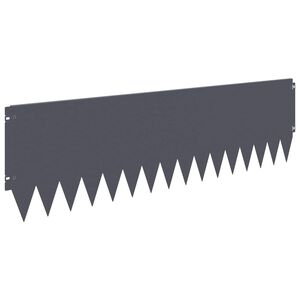 vidaXL Vejo kra&scaron;tas 20 pcs 103 x 30 cm Plienas Antracito