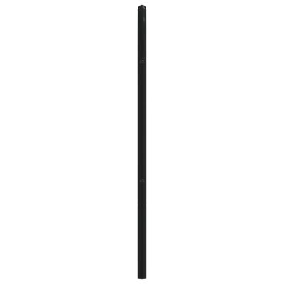 vidaXL Metalinis galvūgalis, juodos spalvos, 100cm