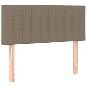vidaXL Galvūgalis, taupe spalvos, 80x5x78/88cm, audinys