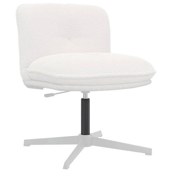 vidaXL Biuro kėdės dujų cilindras Juoda 14 cm Geležis