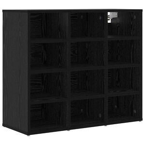 vidaXL Batu skrynia 77,5 x 30 x 67 cm Apdirbta mediena Juodojo ąžuolo