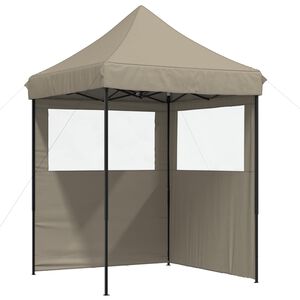 vidaXL &Scaron;ventės palapinė 200 x 200 x 306 cm Taupe Oksfordo audinys