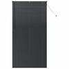 vidaXL Venecijos žaliuzės Juoda 220 x 110 cm 25 mm Aliuminis