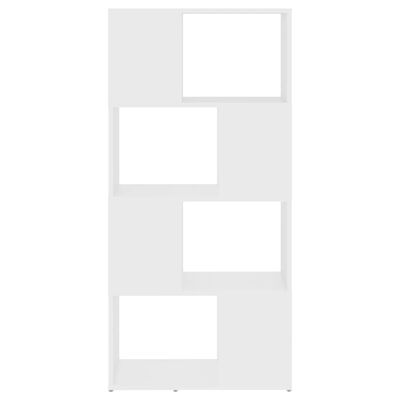 vidaXL Spintelė knygoms/kambario pertvara, balta, 60x24x124,5cm, MDP