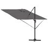 vidaXL Roma Parasol Antracitas 286 x 285 x 265 cm