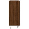 vidaXL &Scaron;oninė spintelė, ruda ąžuolo, 69,5x34x90cm, apdirbta mediena