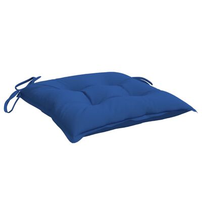 vidaXL Palečių pagalvėlės, 4vnt., mėlynos, 50x50x7cm, oksfordo audinys