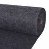 vidaXL Kilimas Antracito 1,2 x 15 m Poliesteris