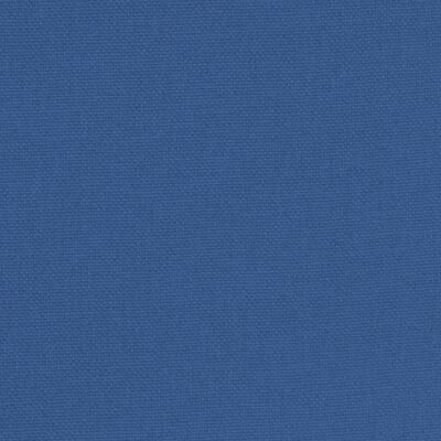 vidaXL Krėslas su pakoja, mėlynos spalvos, audinys