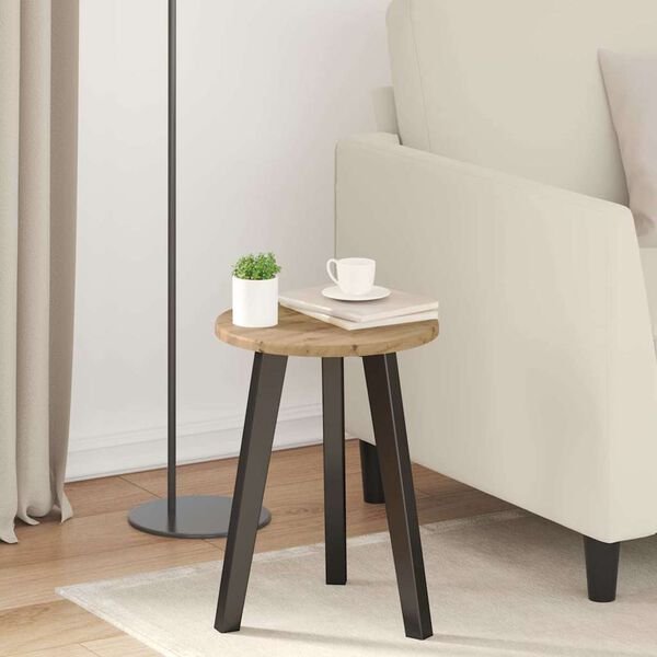 vidaXL Stalo vir&scaron;us artisano ąžuolo 30 x 30 x 1,5 cm Apdirbta mediena