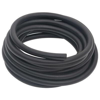 vidaXL Hibridinė oro žarna, juodos spalvos, 0,6", 2m, guma ir PVC