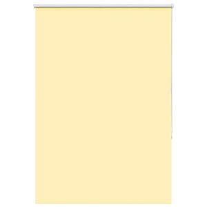 vidaXL Roletas, neper&scaron;lampamas, geltonas, 115x130 cm, audinys, plotis 110,7 cm, poliesteris