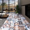 vidaXL Grindų plokštės, prilimpančios, PVC, 5,11m², su raštais