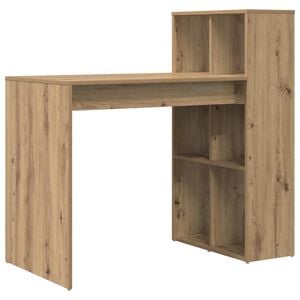 vidaXL Stalas Amatininkų ąžuolas Apdirbta mediena 108 x 55 x 103.5 cm