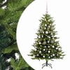 vidaXL Dirbtinė Kalėdų eglutė su burbulais 120 cm 150 LED &Scaron;ilta balta