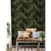DUTCH WALLCOVERINGS Tapetai Palm, žalios spalvos