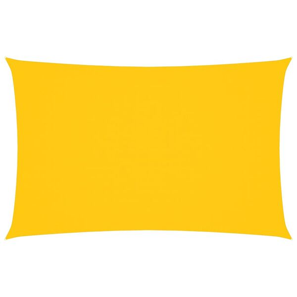 vidaXL Uždanga nuo saulės, geltona, 2,5x5m, oksfordo audinys