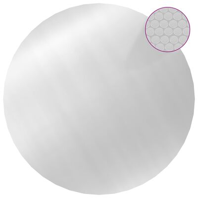 vidaXL Baseino uždangalas, sidabrinės spalvos, 417cm, PE